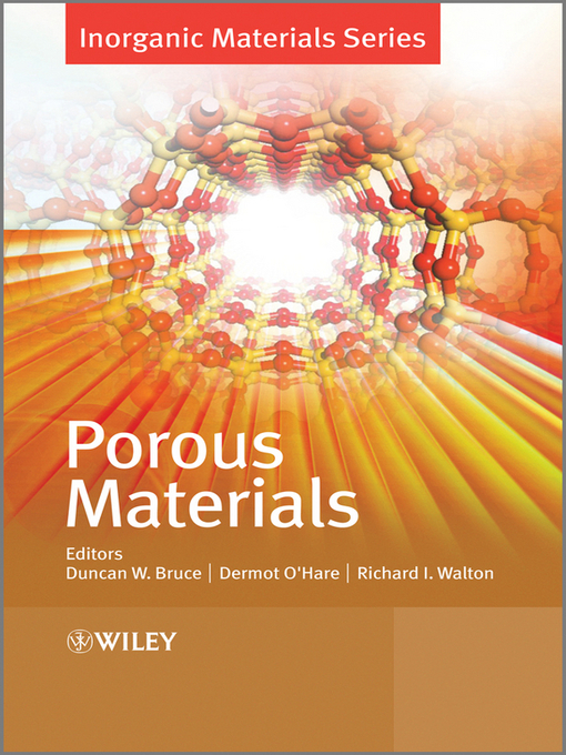 Upplýsingar um Porous Materials eftir Duncan W. Bruce - Biðlisti